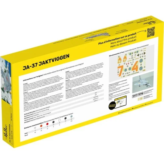 STARTER KIT Ja-37 Jaktviggen - Heller 56309