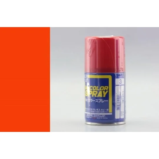 Mr Hobby -Gunze Mr. Color Spray (100 ml) Red - Mr Hobby - Gunze S-003