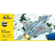 STARTER KIT Ja-37 Jaktviggen, 1/72 - Heller 56309