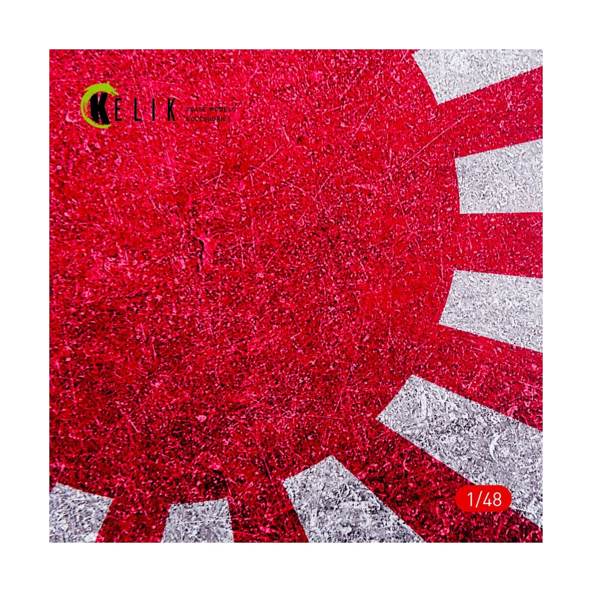 Japan Naval Flag - Base - Acrylic 3 mm (410 x 270 mm) (410 g) (1/72...