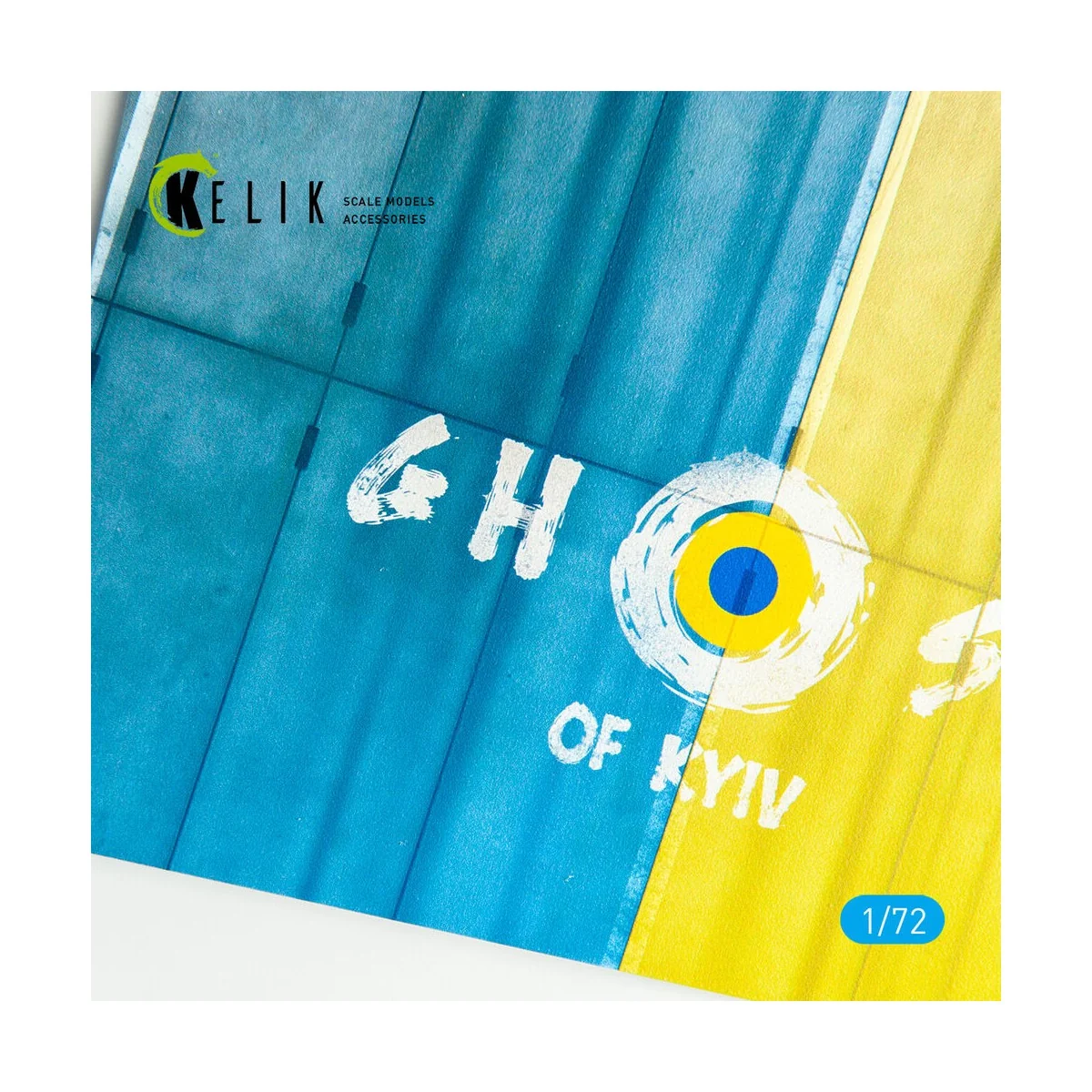 Concrete plates Ghost of Kyiv Base - Acrylic 3 mm (280 x 180 mm) (1...