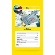 STARTER KIT Ja-37 Jaktviggen, 1/72 - Heller 56309