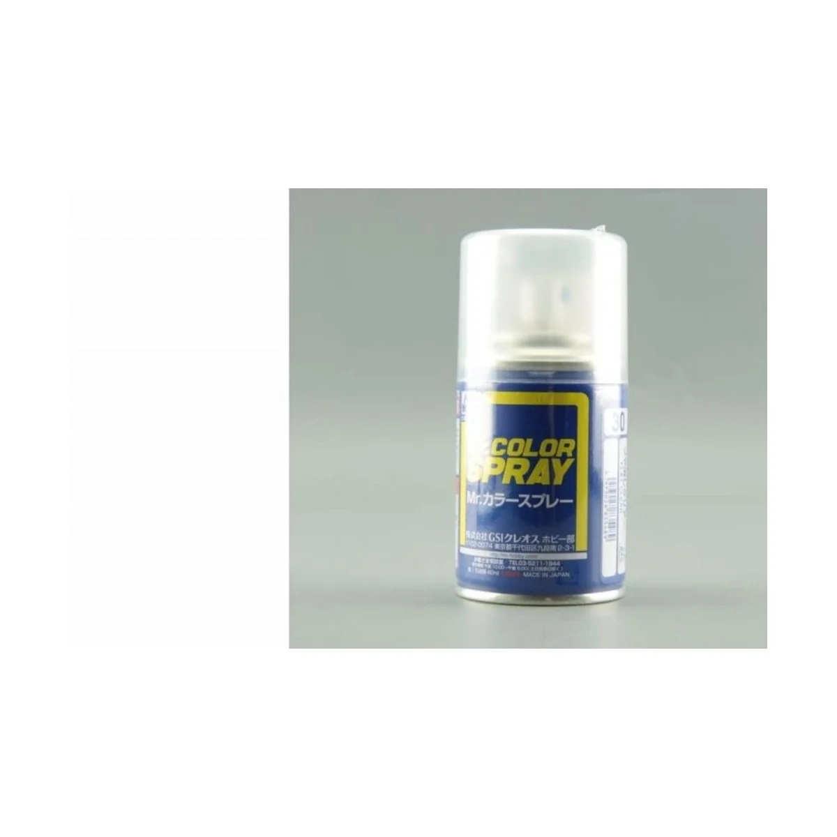 Mr Hobby -Gunze Mr. Color Spray (100 ml) Flat Clear - Mr Hobby - Gu...
