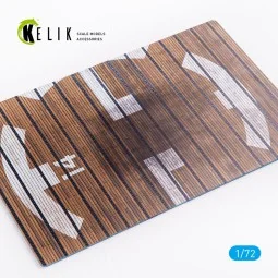 CV-45 LPH-8 Valley Forge type 1 - Base - Acrylic 3 mm (280 x 180 mm...