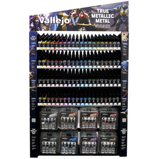 True Metallic Metal 18 ml + sets - Vallejo EX743FULL