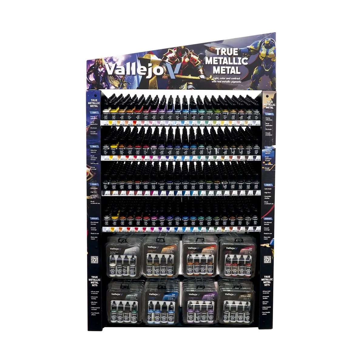 True Metallic Metal 18 ml + sets - Vallejo EX743FULL