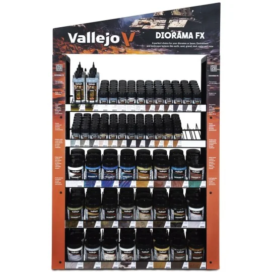 Textures 200 ml + Landscape Textures 35 ml - Vallejo EX736FULL