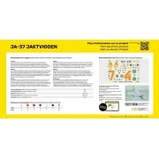 STARTER KIT Ja-37 Jaktviggen - Heller 56309