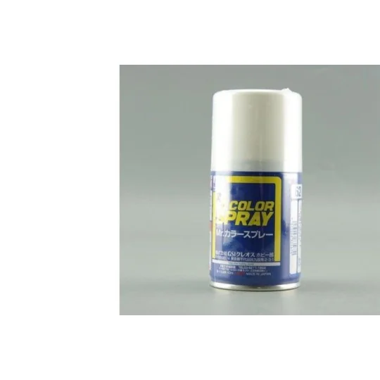Mr Hobby -Gunze Mr. Color Spray (100 ml) Flat White - Mr Hobby - Gu...