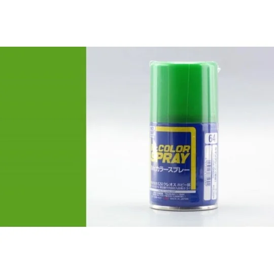 Mr Hobby -Gunze Mr. Color Spray (100 ml) Yellow Green - Mr Hobby - ...