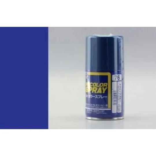 Mr Hobby -Gunze Mr. Color Spray (100 ml) Metallic Blue - Mr Hobby -...