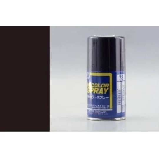 Mr Hobby -Gunze Mr. Color Spray (100 ml) Metal Black - Mr Hobby - G...