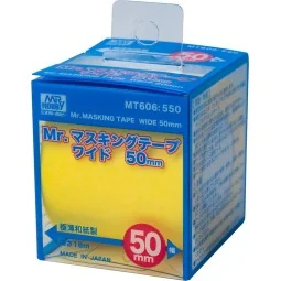 Mr Hobby -Gunze Mr. Masking Tape Wide (50mm) - Mr Hobby - Gunze MT-606