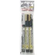Mr Hobby -Gunze Gundam Marker EX Gundam Plated Silver & Gold 2 Type...