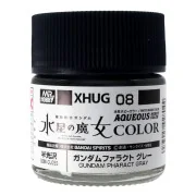Mr Hobby -Gunze AQUEOUS GUNDAM COLOR (10ml) GUNDAM PHARACT GRAY - M...