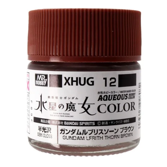 AQUEOUS GUNDAM COLOR (10ml) GUNDAM LFRITH THORN BROWN - Mr Hobby - ... AQUEOUS GUNDAM COLOR (10ml) GUNDAM LFRITH THORN BROWN - Mr Hobby - ...