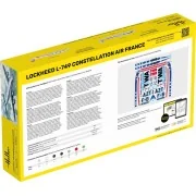 STARTER KIT L-749 Constellation A.F., 1/72 - Heller 56310 STARTER KIT L-749 Constellation A.F., 1/72 - Heller 56310