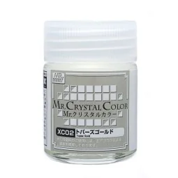 Mr Hobby -Gunze Mr. Crystal Color (18ml) Topaz Gold - Mr Hobby - Gu...