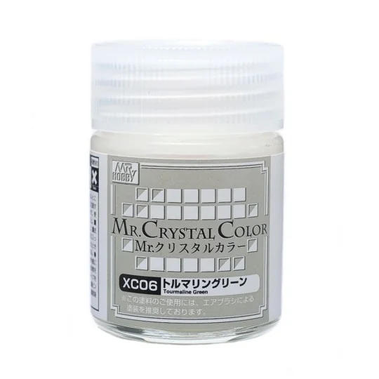 Mr Hobby -Gunze Mr. Crystal Color (18ml) Tourmaline Green - Mr Hobb...