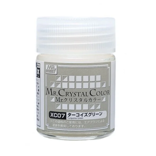 Mr Hobby -Gunze Mr. Crystal Color (18ml) Turquoise Green - Mr Hobby...