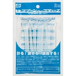 Mr Hobby -Gunze Spoon & Sticks - Mr Hobby - Gunze GT-67