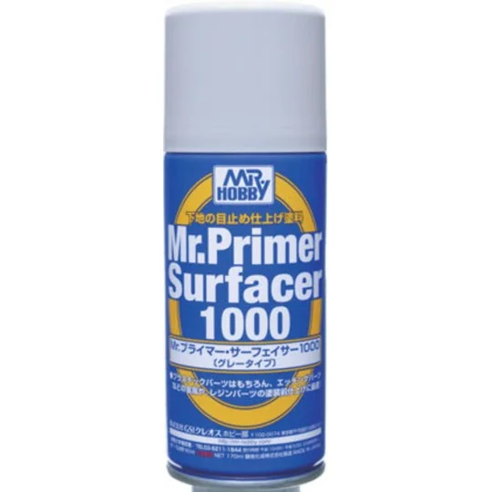 Mr Hobby -Gunze Mr. Primer Surfacer 1000 (170 ml) - Mr Hobby - Gunz...