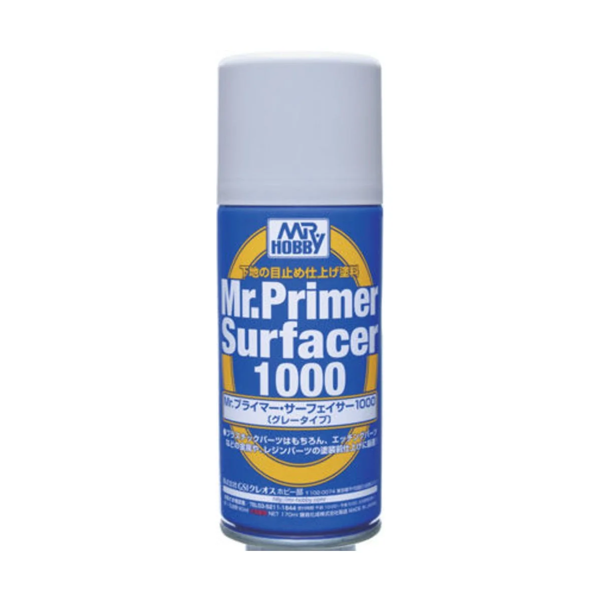 Mr Hobby -Gunze Mr. Primer Surfacer 1000 (170 ml) - Mr Hobby - Gunz...