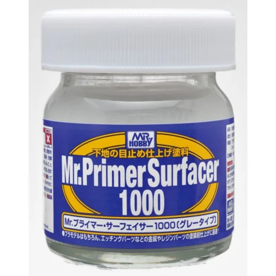 Mr Hobby -Gunze Mr. Primer Surfacer 1000 (40 ml) - Mr Hobby - Gunze...