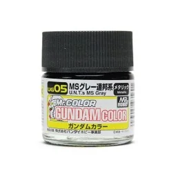 Mr Hobby -Gunze Gundam Color (10ml) MS Grey - Mr Hobby - Gunze UG-05