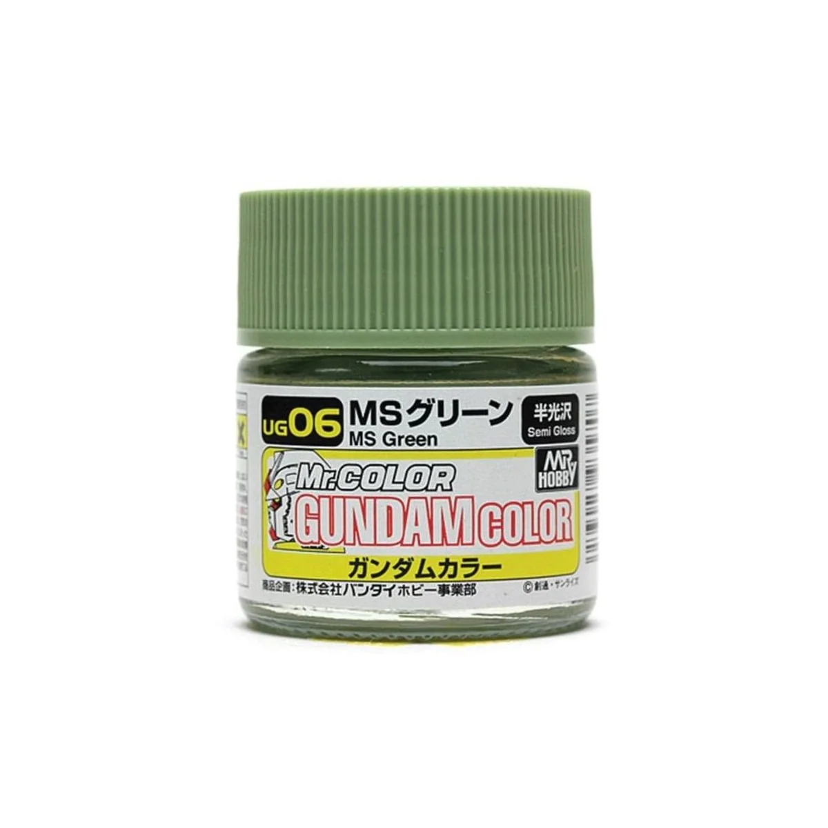 Mr Hobby -Gunze Gundam Color (10ml) MS Green - Mr Hobby - Gunze UG-06