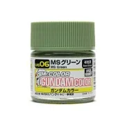 Mr Hobby -Gunze Gundam Color (10ml) MS Green - Mr Hobby - Gunze UG-06