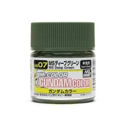 Mr Hobby -Gunze Gundam Color (10ml) MS Deep Green - Mr Hobby - Gunz...
