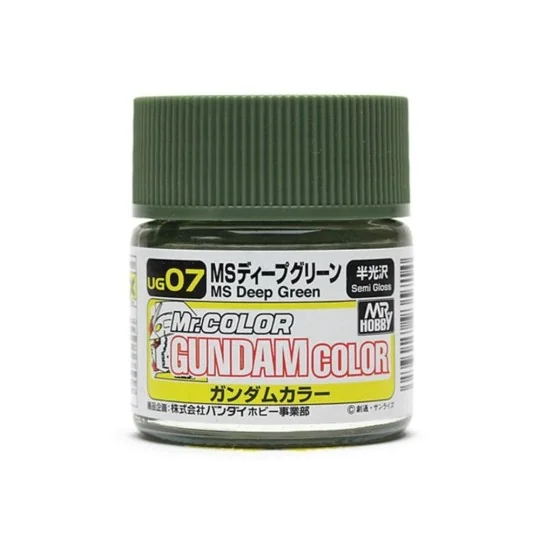 Mr Hobby -Gunze Gundam Color (10ml) MS Deep Green - Mr Hobby - Gunz...