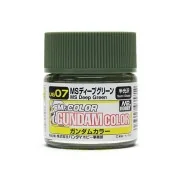 Mr Hobby -Gunze Gundam Color (10ml) MS Deep Green - Mr Hobby - Gunz...