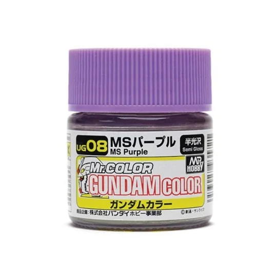 Mr Hobby -Gunze Gundam Color (10ml) MS Purple - Mr Hobby - Gunze UG-08 Mr Hobby -Gunze Gundam Color (10ml) MS Purple - Mr Hobby - Gunze UG-08