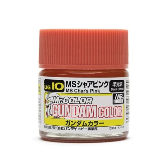 Mr Hobby -Gunze Gundam Color (10ml) MS Char's Pink - Mr Hobby - Gun...