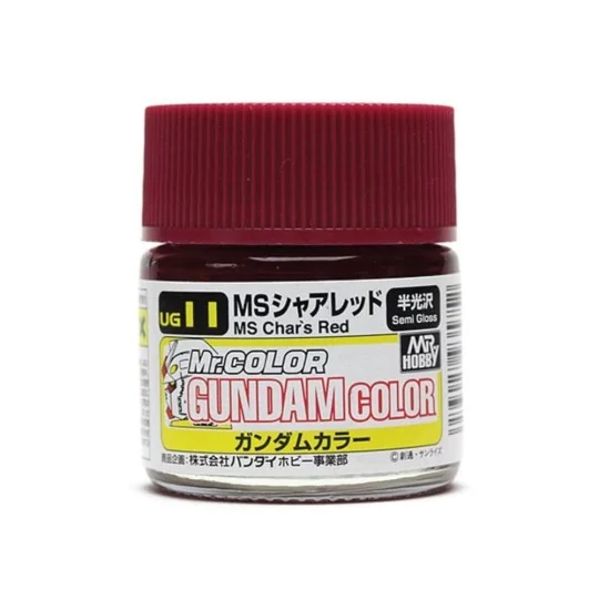 Mr Hobby -Gunze Gundam Color (10ml) MS Char's Red - Mr Hobby - Gunz...
