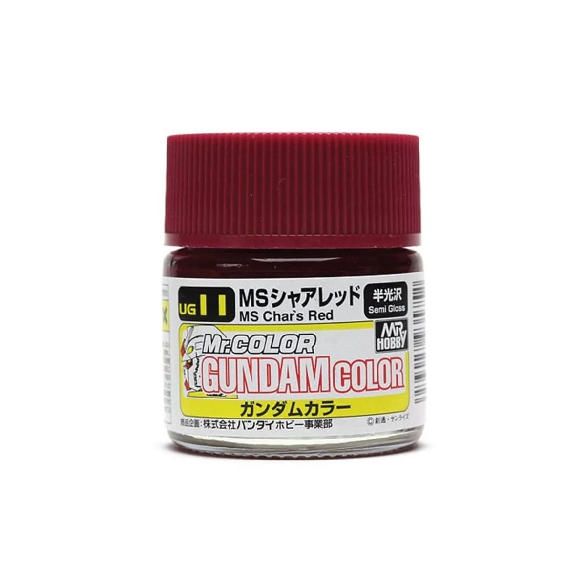 Mr Hobby -Gunze Gundam Color (10ml) MS Char's Red - Mr Hobby - Gunz...