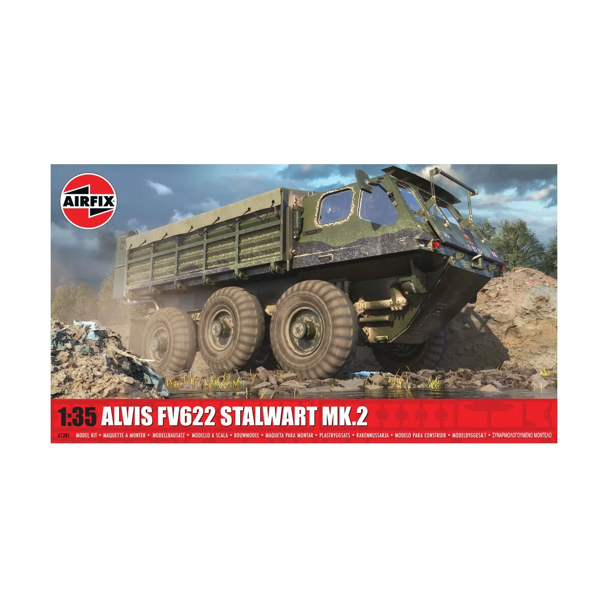 Alvis FV622 Stalwart Mk.2, 1/35 - Airfix A1381 Alvis FV622 Stalwart Mk.2, 1/35 - Airfix A1381