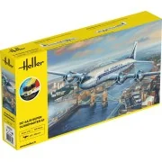 STARTER KIT DC6 Super Cloudmaster AF, 1/72 - Heller 56315