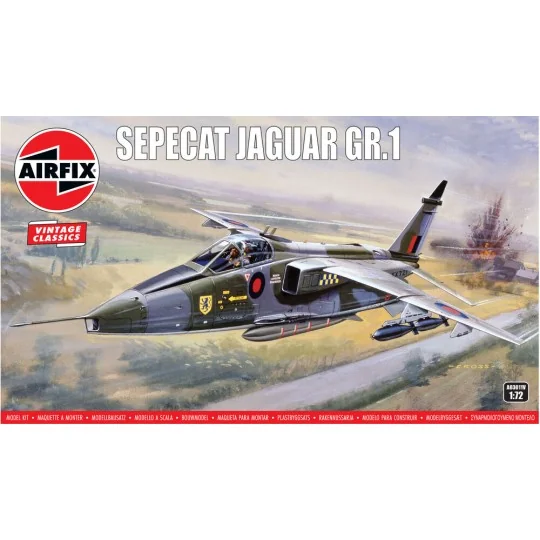 SEPECAT Jaguar GR.1, 1/72 - Airfix A03011V SEPECAT Jaguar GR.1, 1/72 - Airfix A03011V