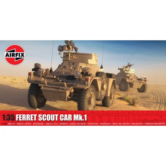 Ferret Scout Car Mk.1, 1/35 - Airfix A1386 Ferret Scout Car Mk.1, 1/35 - Airfix A1386
