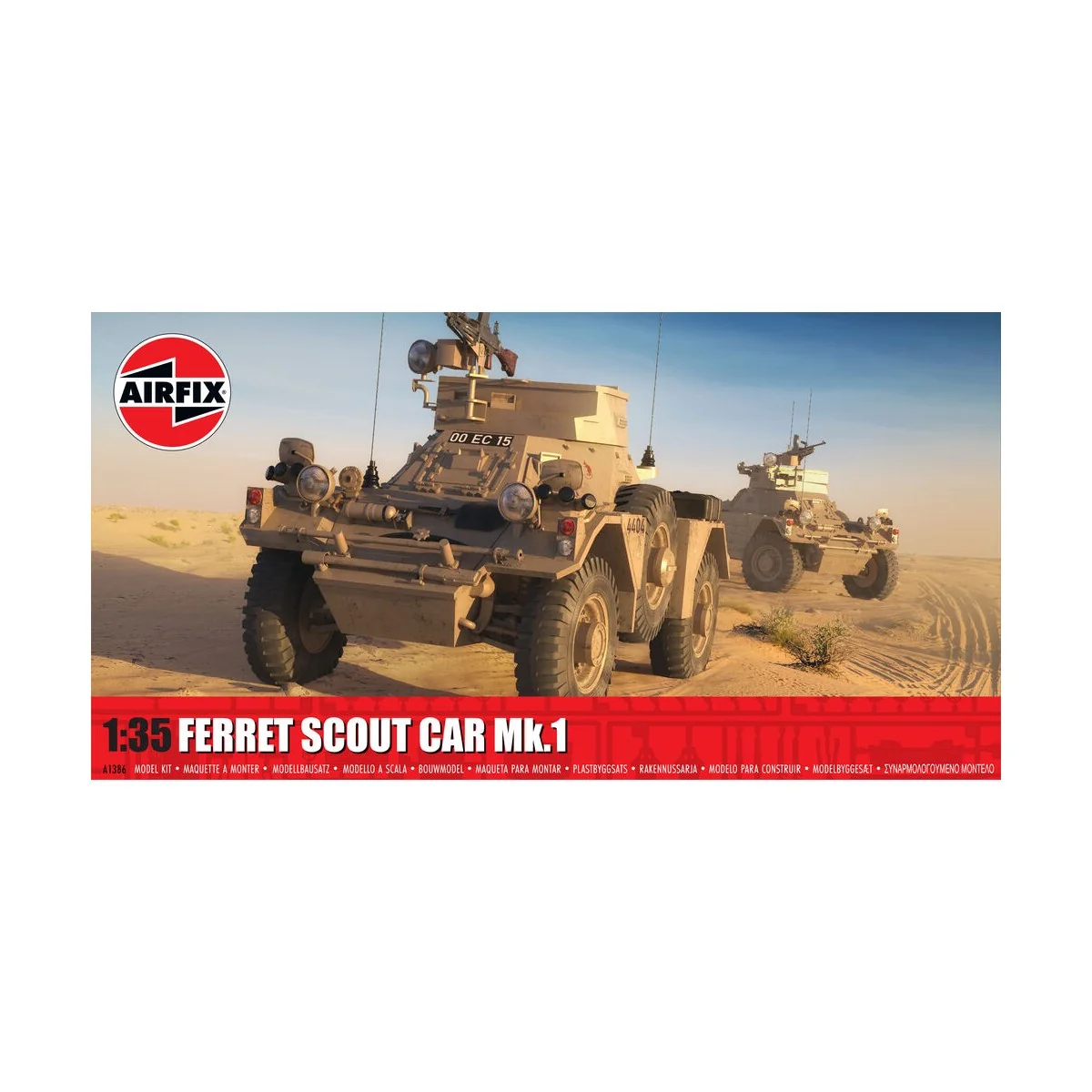 Ferret Scout Car Mk.1, 1/35 - Airfix A1386 Ferret Scout Car Mk.1, 1/35 - Airfix A1386