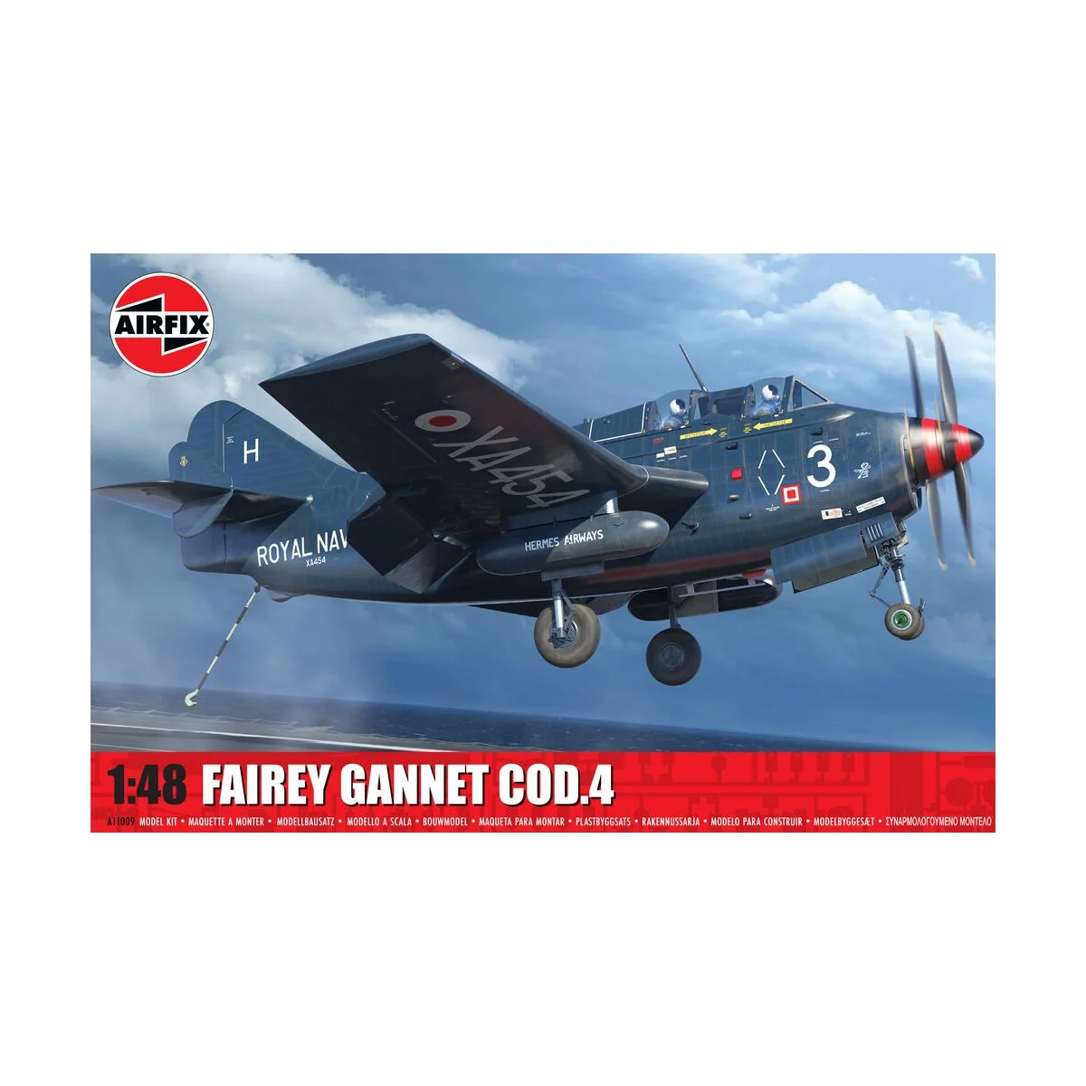 Fairey Gannet COD.4, 1/48 - Airfix A11009 Fairey Gannet COD.4, 1/48 - Airfix A11009