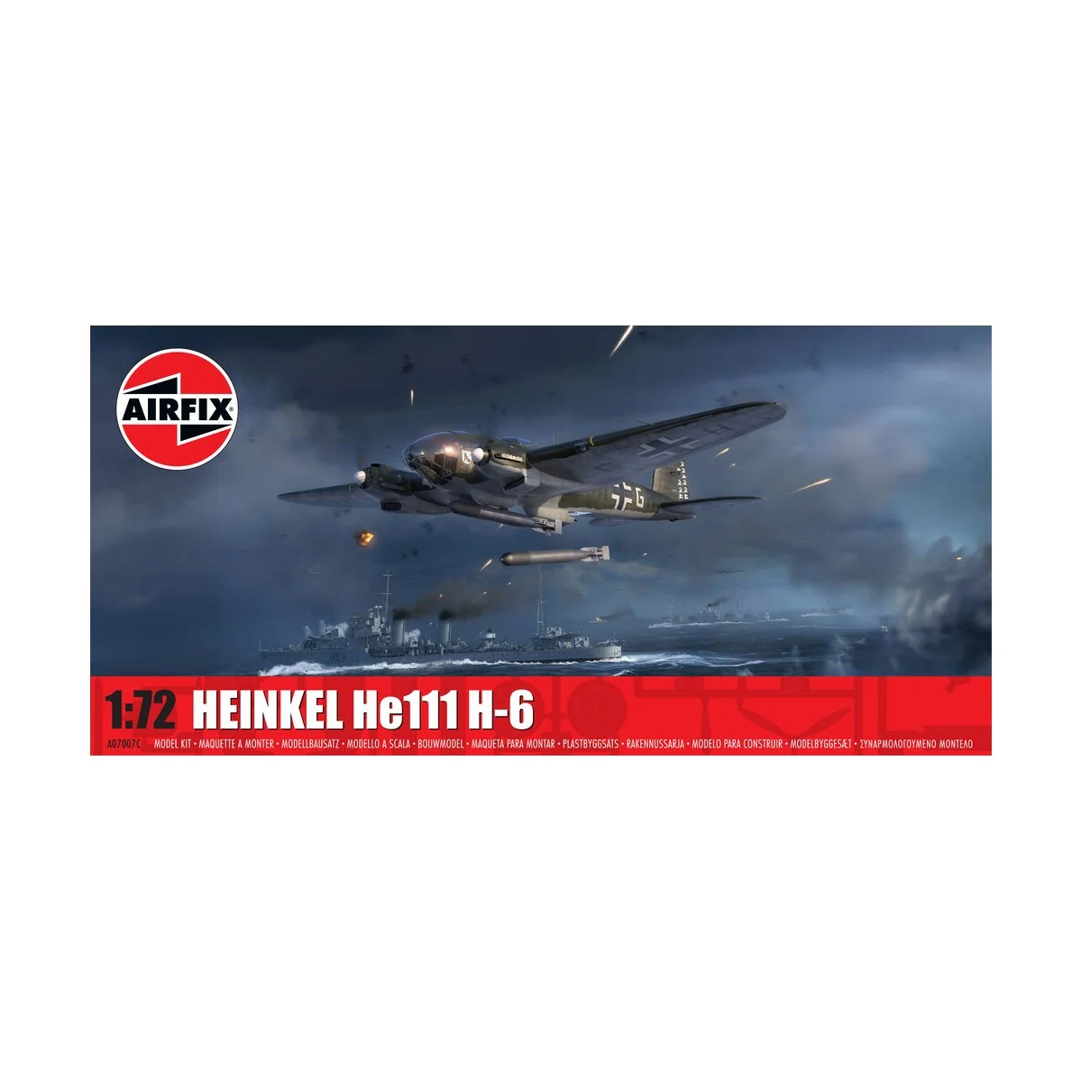 Heinkel He111 H-6, 1/72 - Airfix A07007C