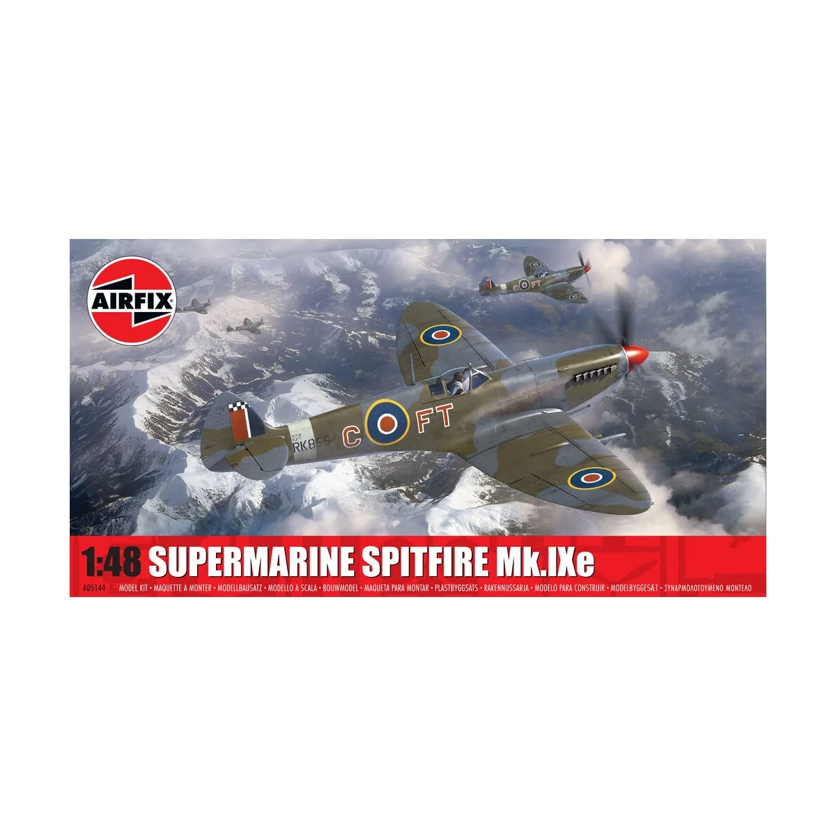Supermarine Spitfire Mk.IXe, 1/48 - Airfix A05144