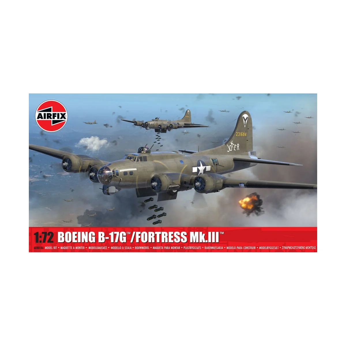 Boeing B-17G / Fortress Mk.III, 1/72 - Airfix A08018A Boeing B-17G / Fortress Mk.III, 1/72 - Airfix A08018A