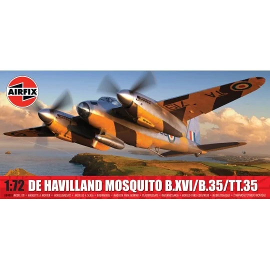 de Havilland Mosquito B.XVI/B.35/TT.35, 1/72 - Airfix A04070