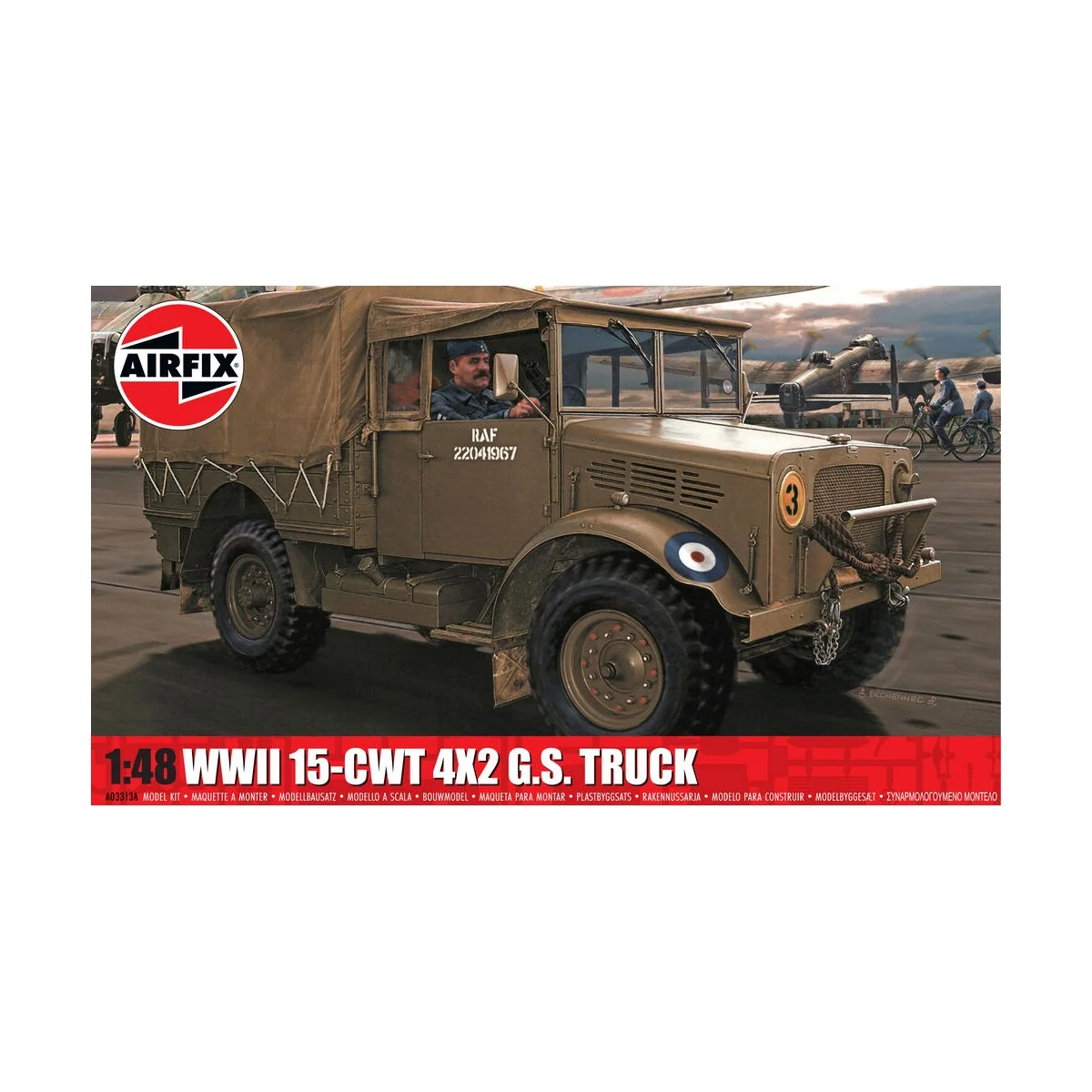 WWII RAF 15-cwt 4 x 2 G.S. Truck - Airfix A03313A