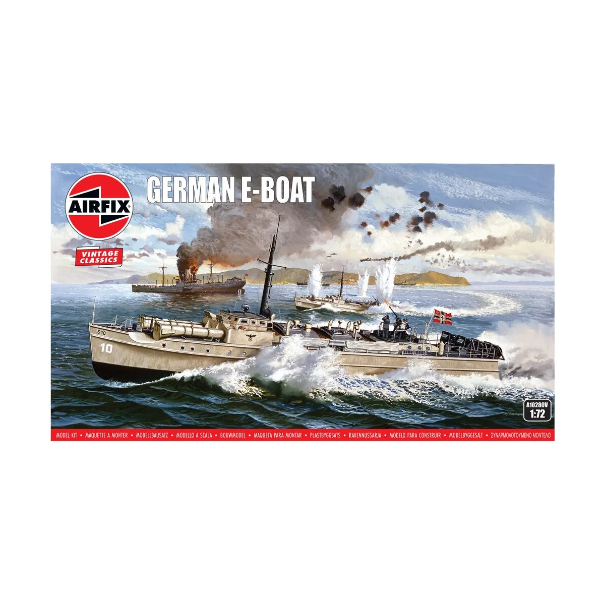 German E-Boat, 1/72 - Airfix A10280V